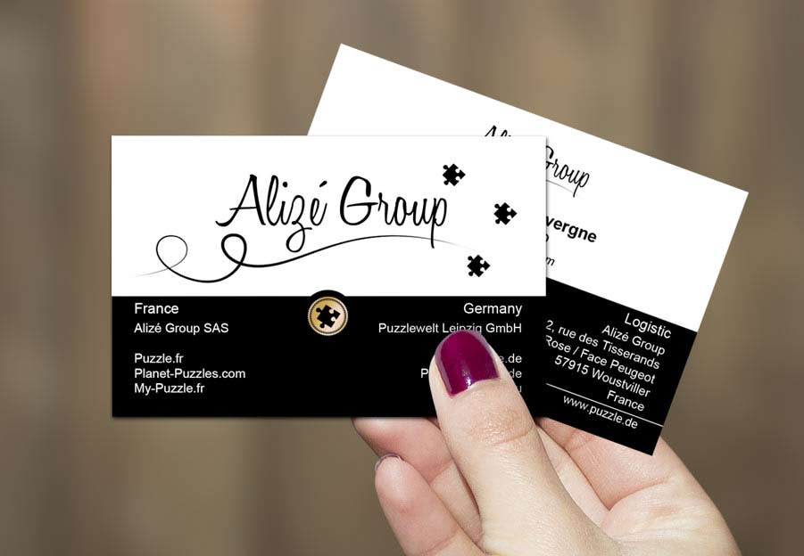 Cartes de visites Alizé Group